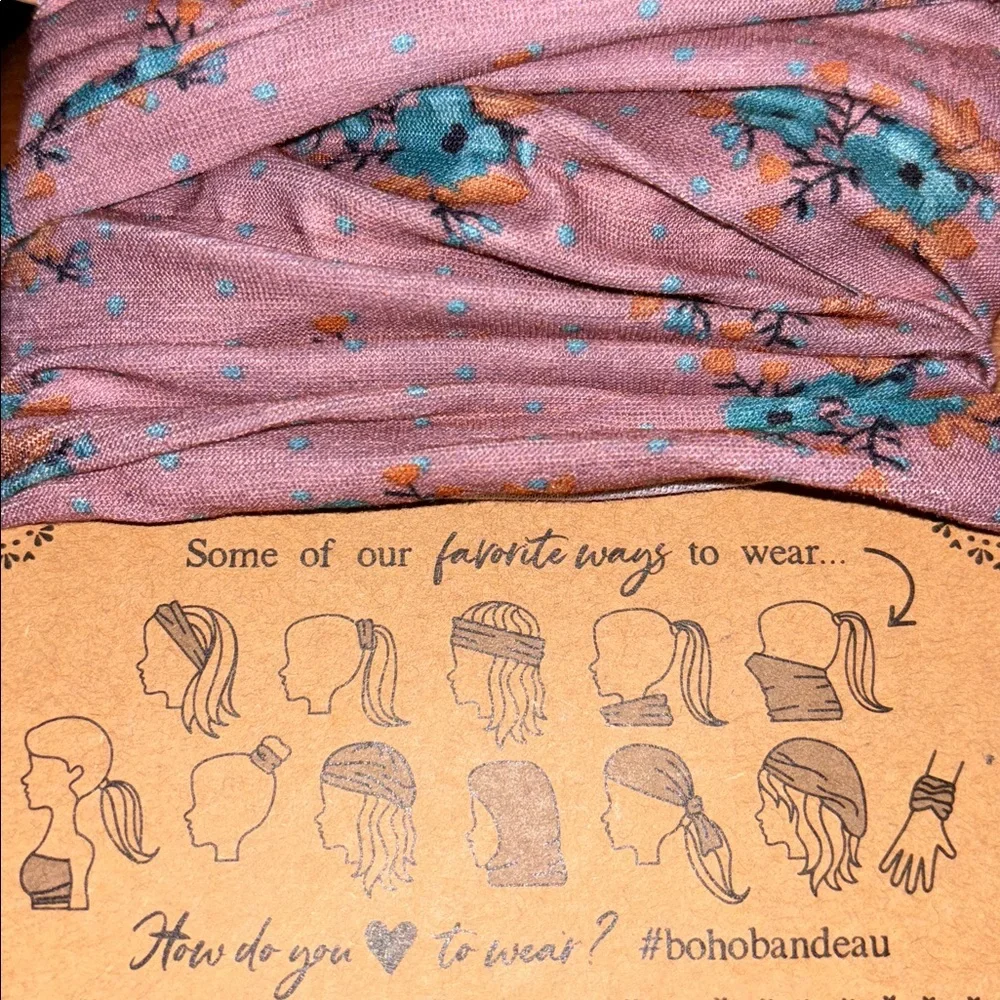 NEW boho bandeau hair band - Picture 5 of 6